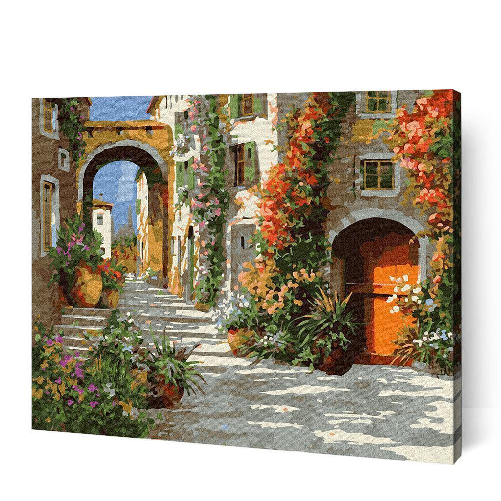 A Stroll Through Italy - Fisher Paint By Number Kits Australia