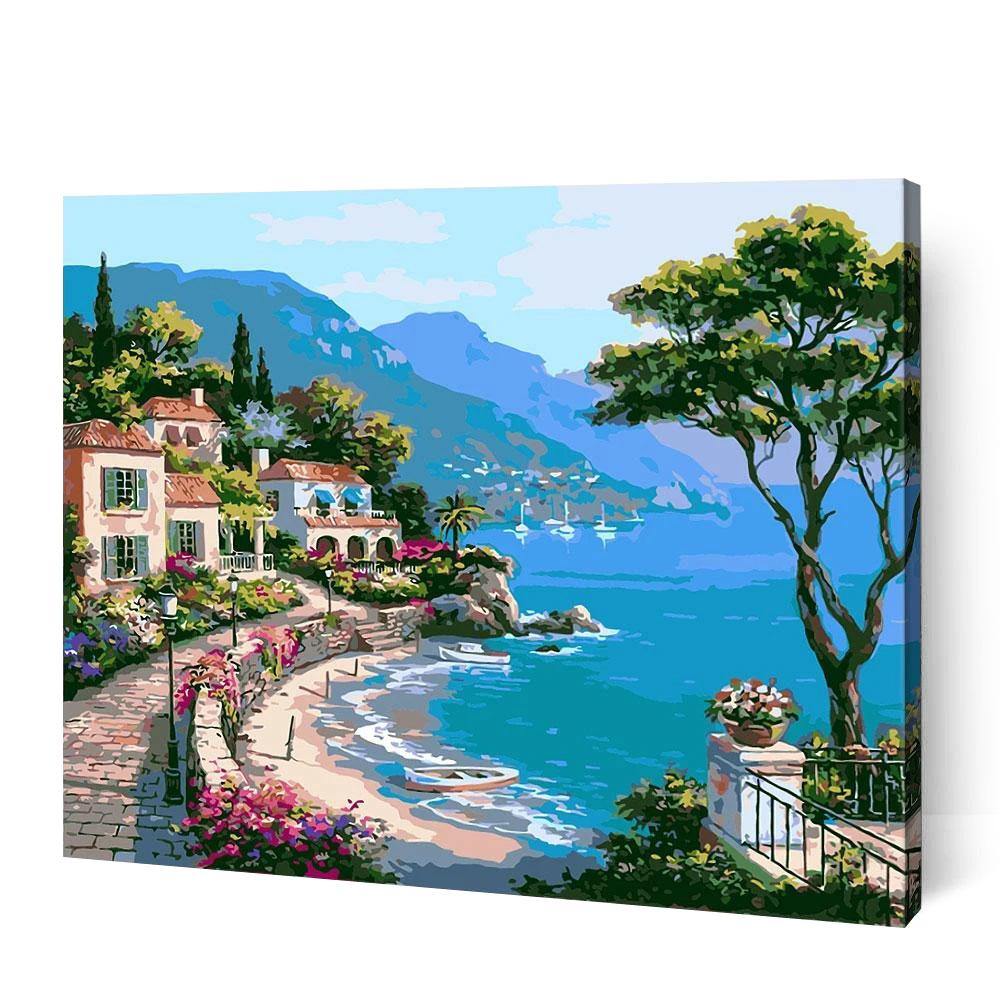 Mediterranean Views - Paint Art Australia