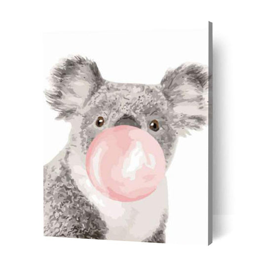 Bubblegum Koala - Fisher Paint By Number Kits Australia