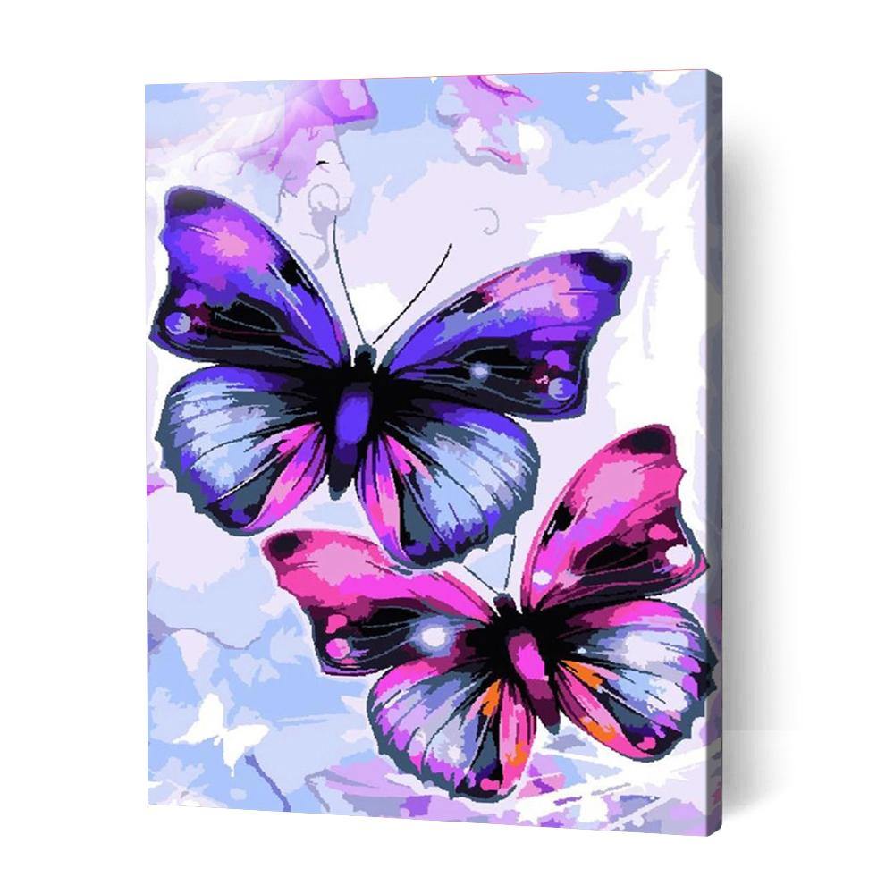 Vibrant Butterflies - Paint Art Australia