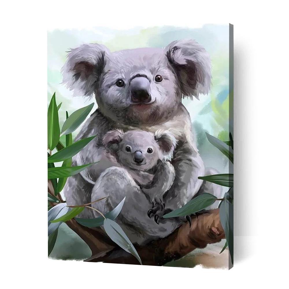 Koalas - Fisher Paint By Number Kits Australia