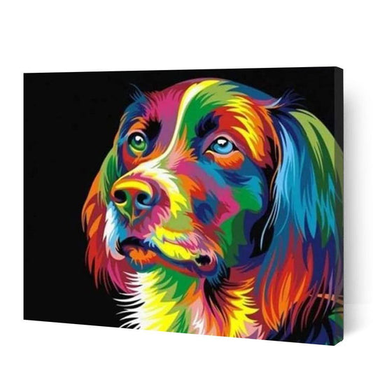 Psychedelic Puppy - Fisher Paint By Number Kits Australia