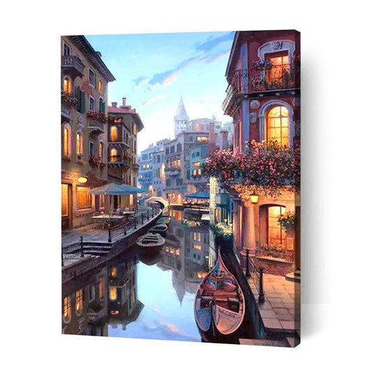 Venice Water City - Paint Art Australia