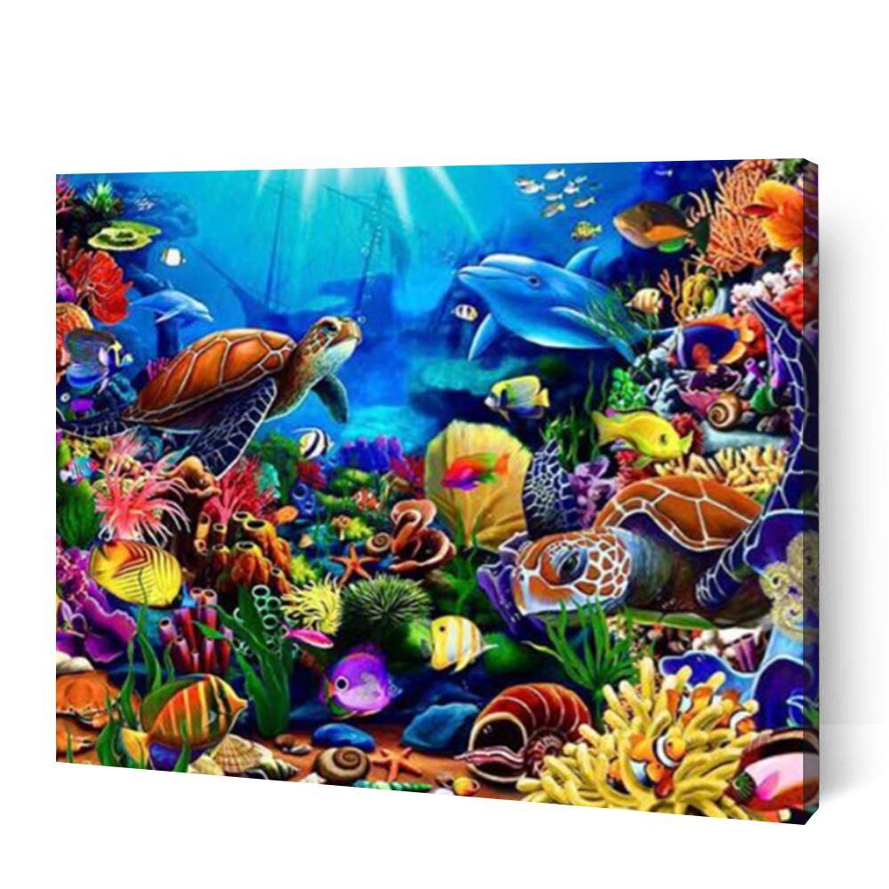 Underwater World - Paint Art Australia