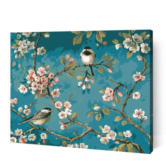 Birds And Blossoms - Fisher Paint By Number Kits Australia